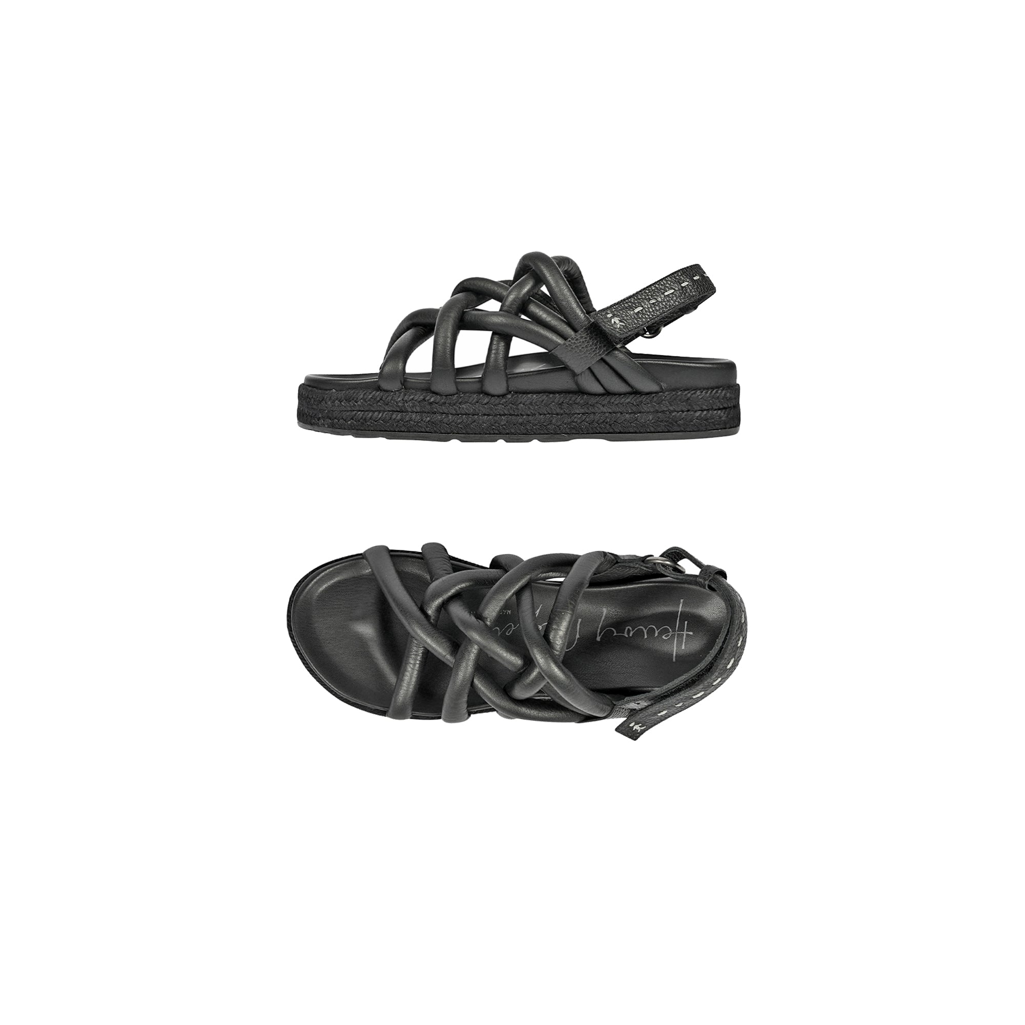 Sandal Juta Cervo Black