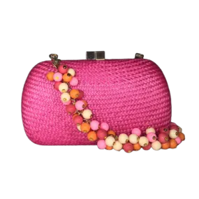 Serpui Josephine Bun Bag, Pink