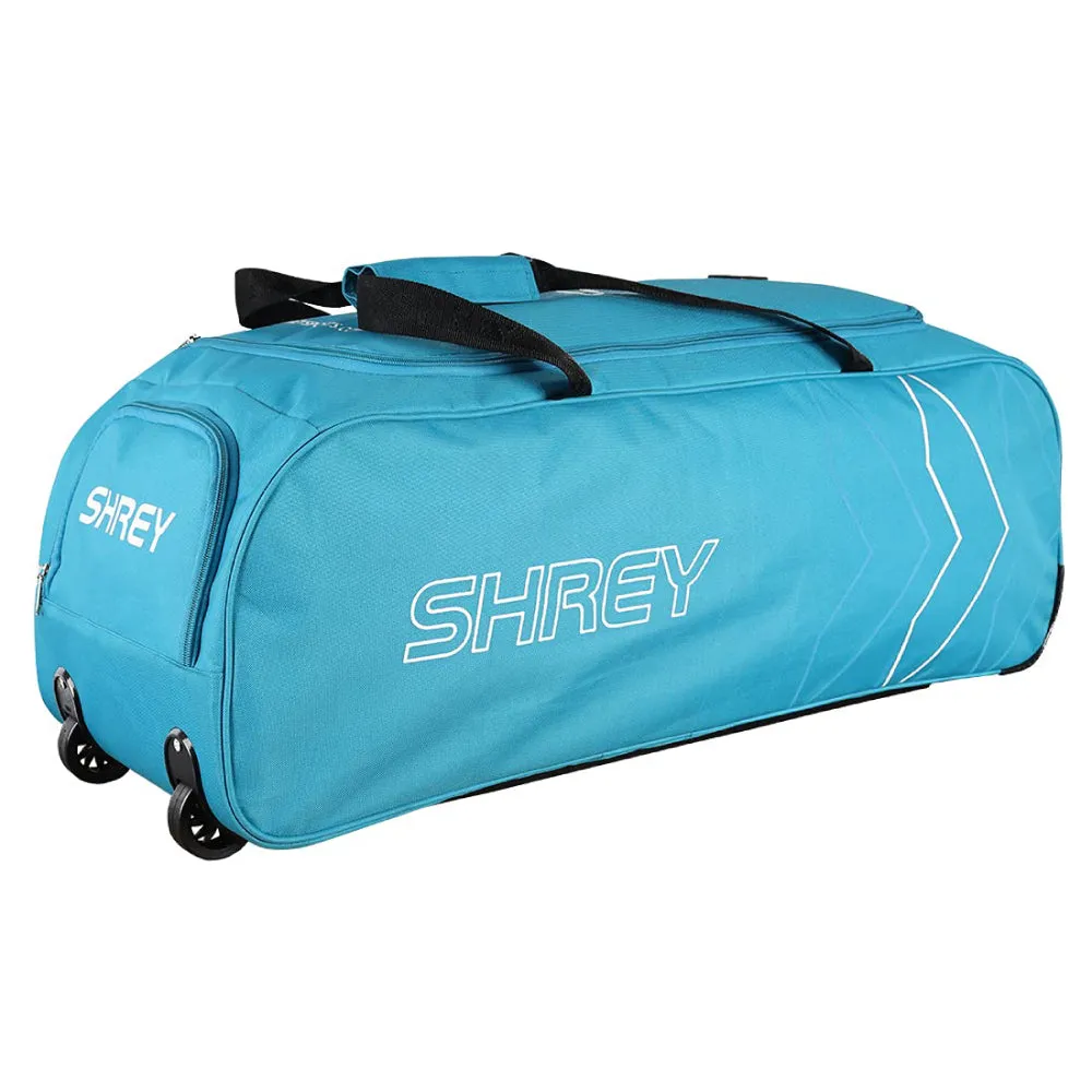 SHREY KARE Wheelie Cricket Kit Bag (Blue)