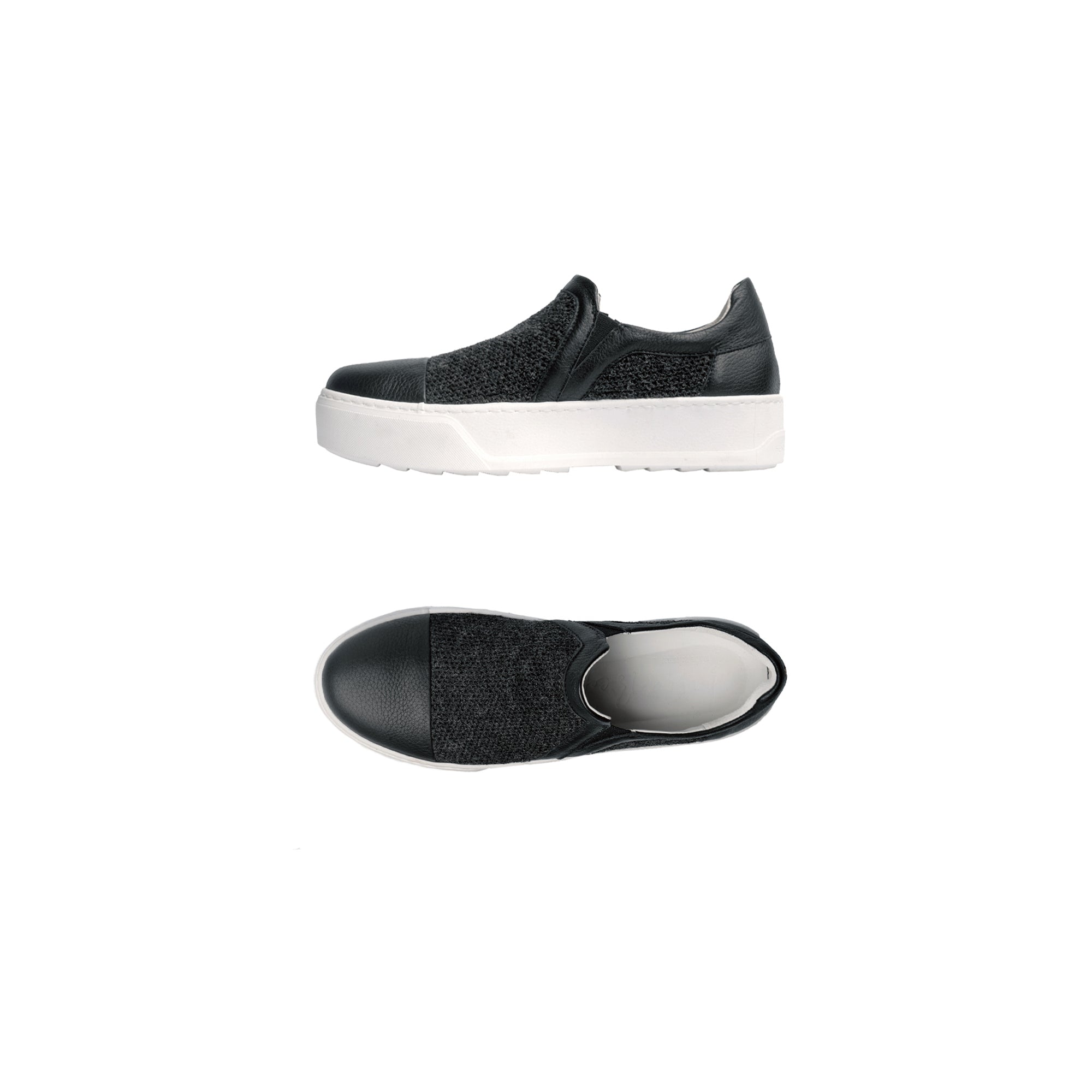 Slip On Rete Maglia Str./Cervo Anthracite