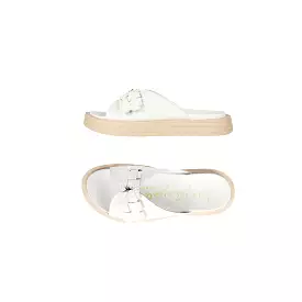 Slipper Intreccio Cesta White