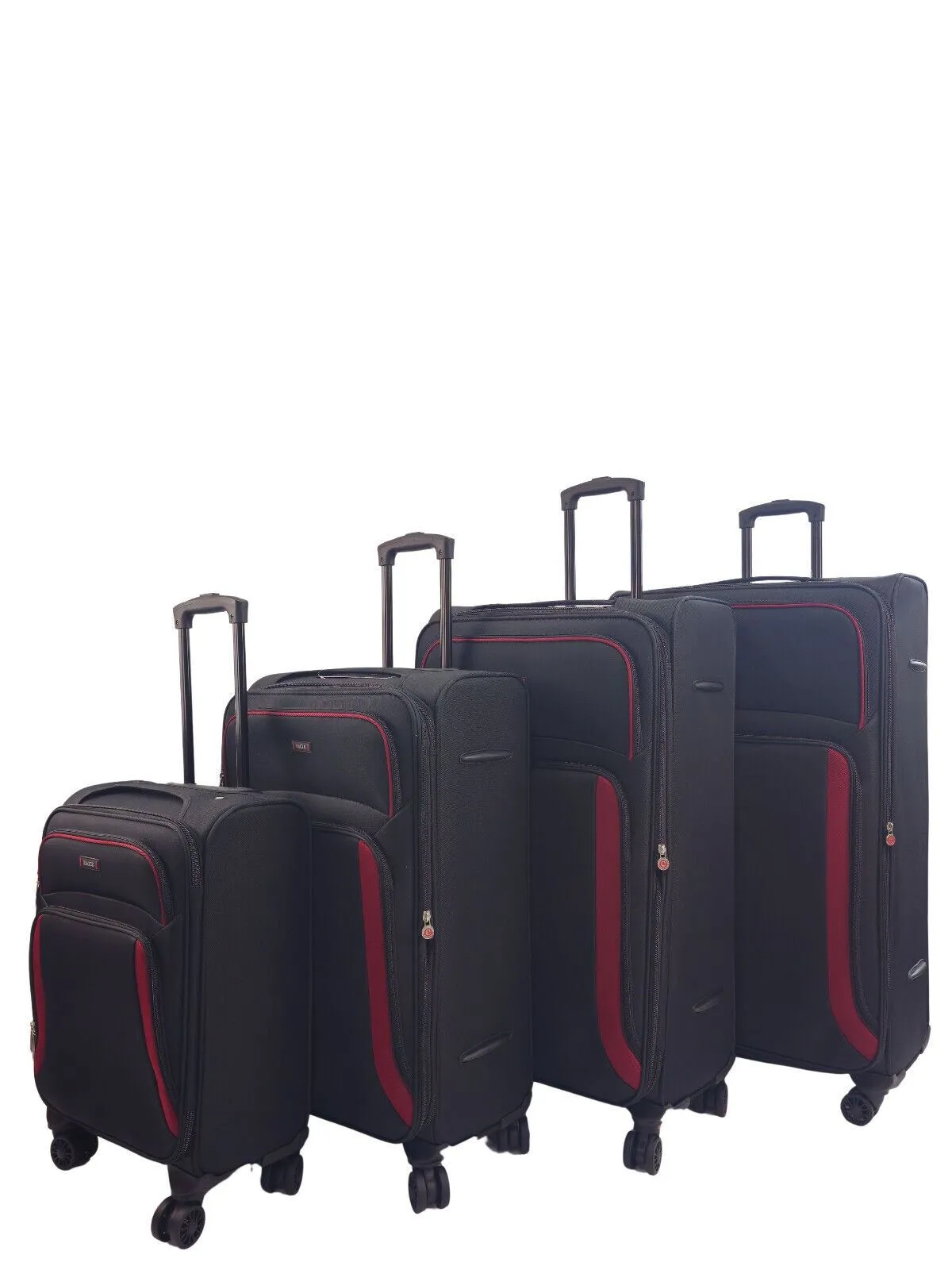 Soft Shell Suitcase Luggage Set Travel Light Carry On Cabin Bag