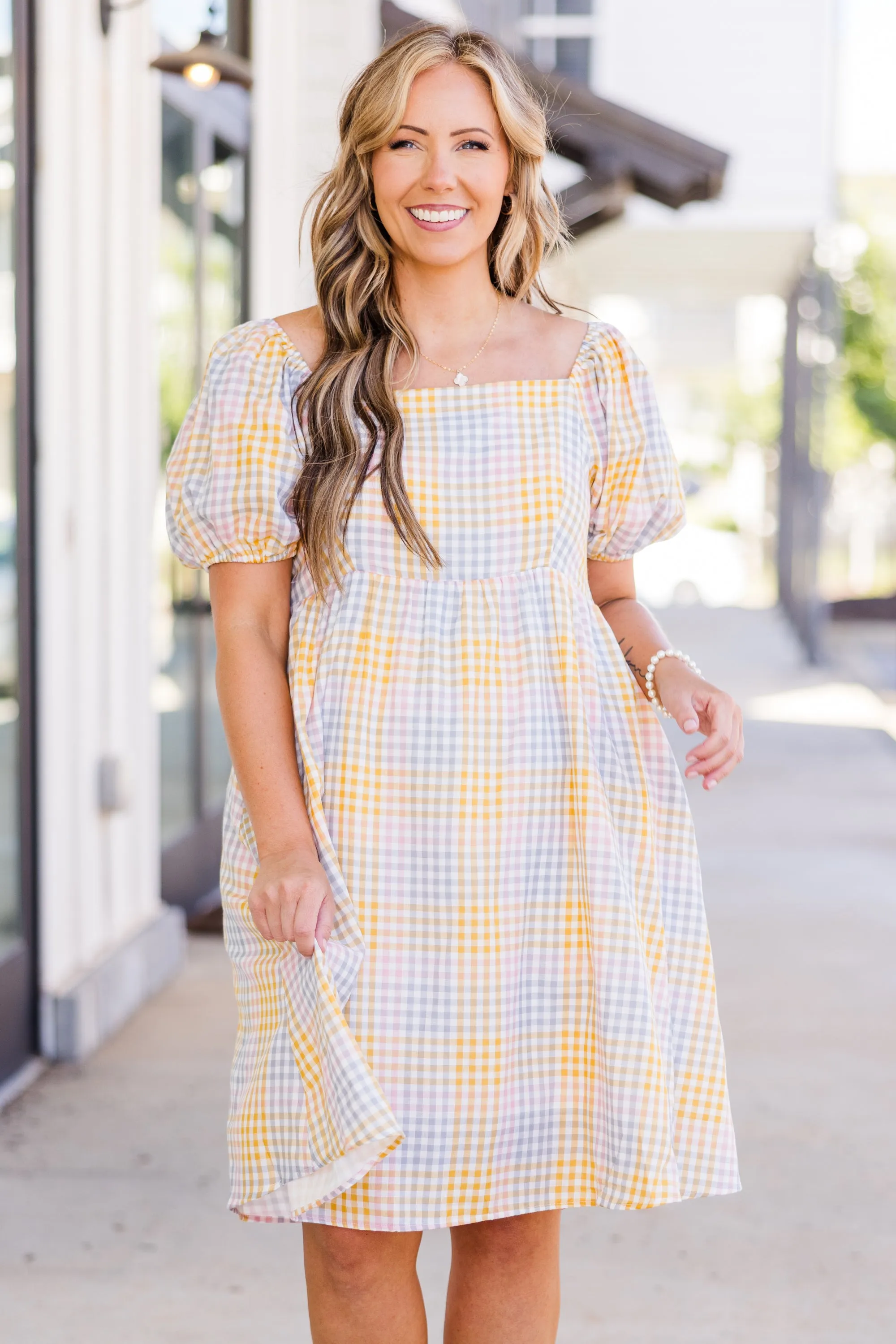 Southern Sweetness Dress, Yellow