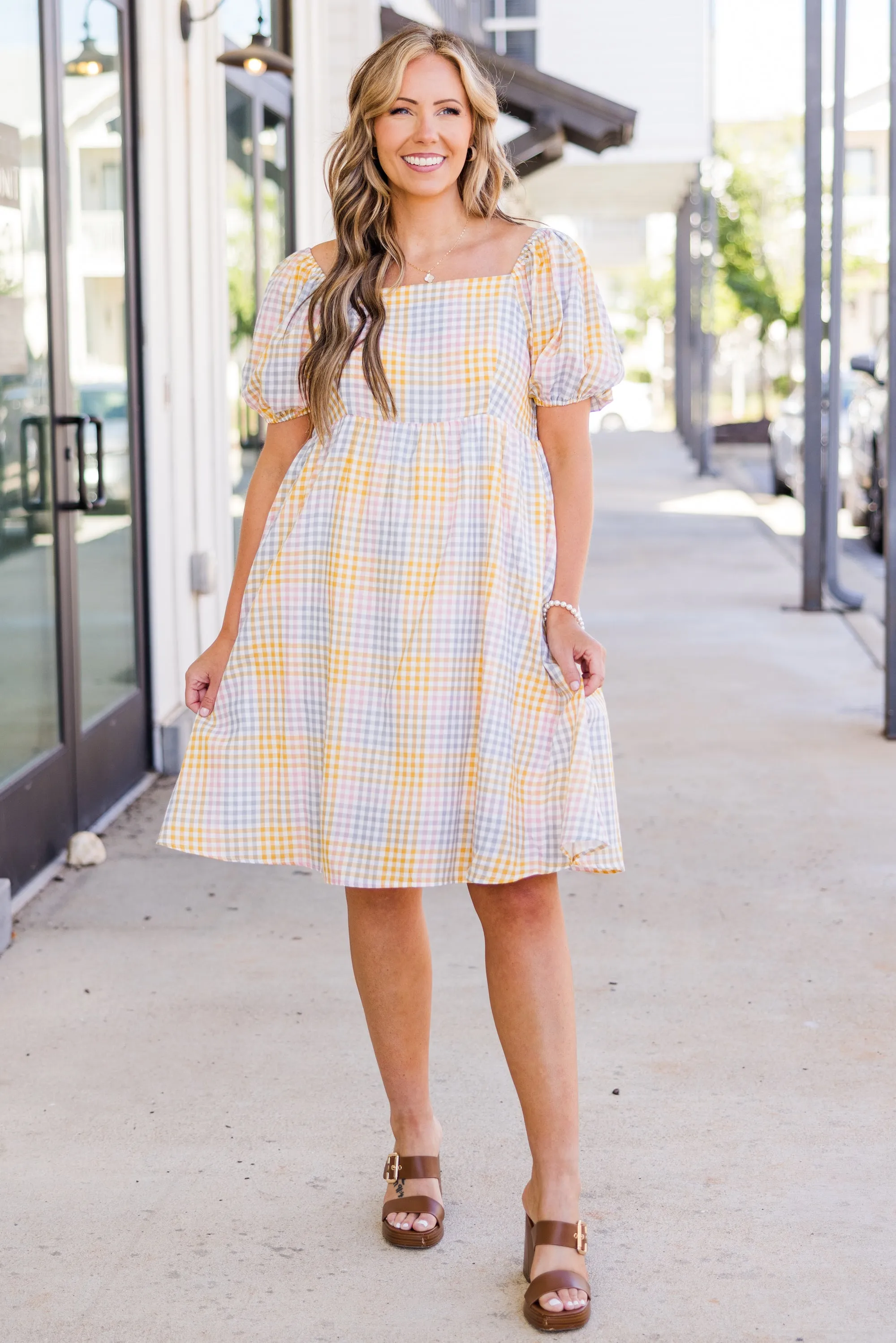 Southern Sweetness Dress, Yellow