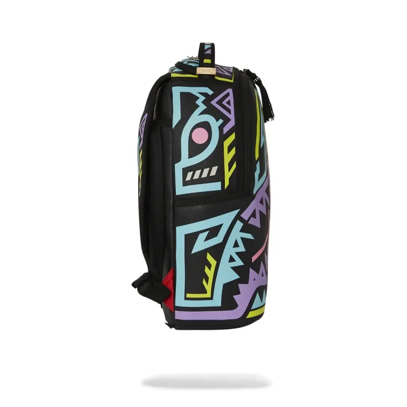 SPRAYGROUND - Zaino Sprayground PATH TO THE FUTURE BACKPACK Nero - SPRAYGROUND - Tempus Doni