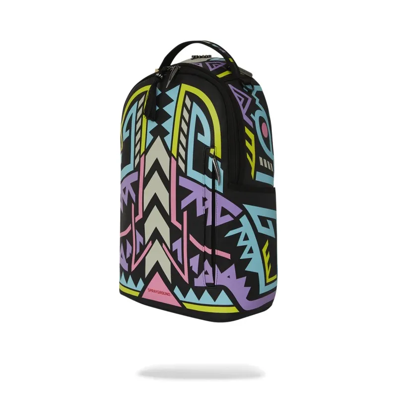 SPRAYGROUND - Zaino Sprayground PATH TO THE FUTURE BACKPACK Nero - SPRAYGROUND - Tempus Doni