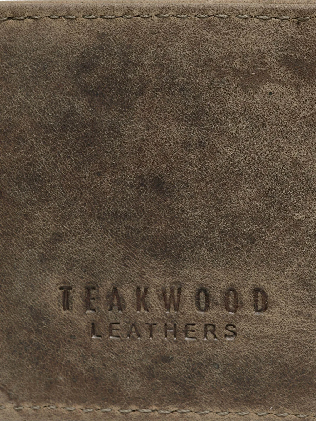 Teakwood Genuine Leather Wallets - Brown