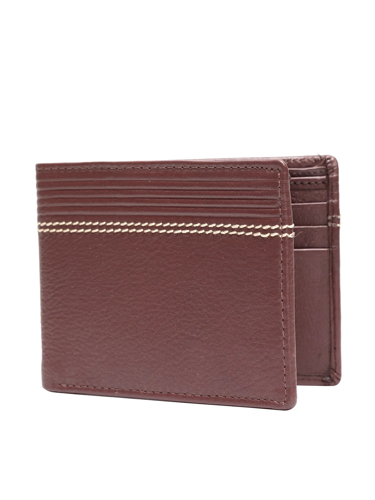 Teakwood Genuine Leather Wallets - Maroon