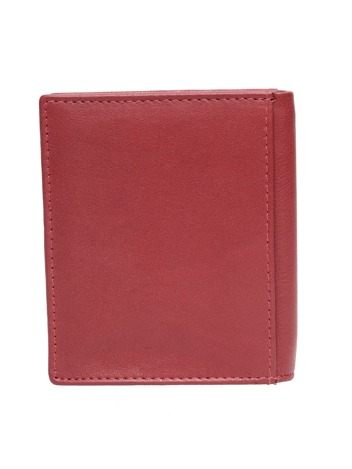 Teakwood Genuine Leather Wallets - Red