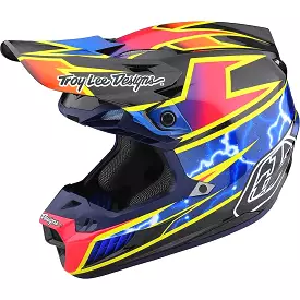 Troy Lee Designs SE5 Carbon Lightning MIPS Adult Off-Road Helmets (Refurbished, Without Tags)