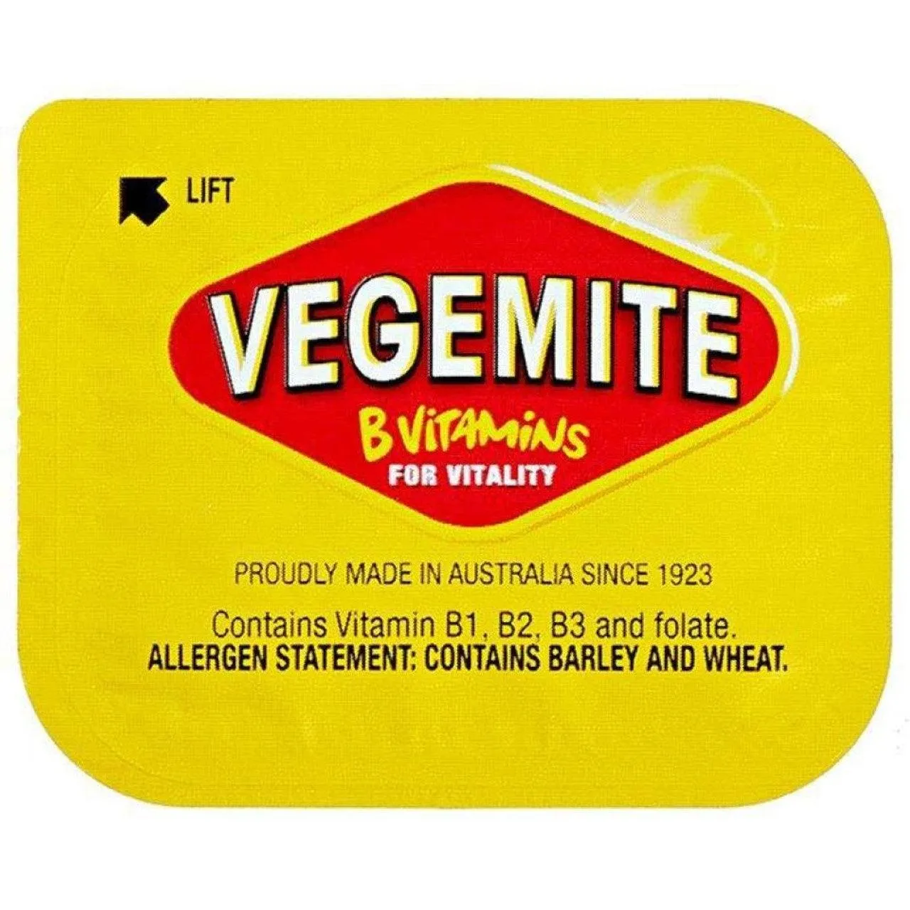 Vegemite Single Serve Portions Spread 4.8g 90 Pack Carton Bulk Box