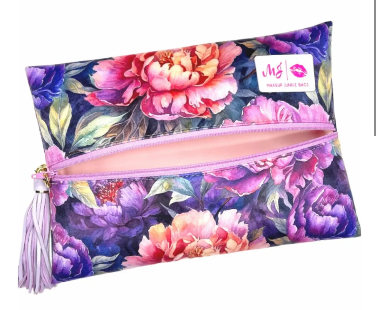 Violet Vase Makeup Junkie Bag