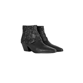 Western Bootie Baku Black