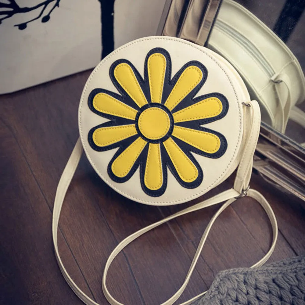 Women Handbag Ladies Bag Designer Woman Leather Bags Handbags Shoulder Bag Sunflower Bolsa Feminina