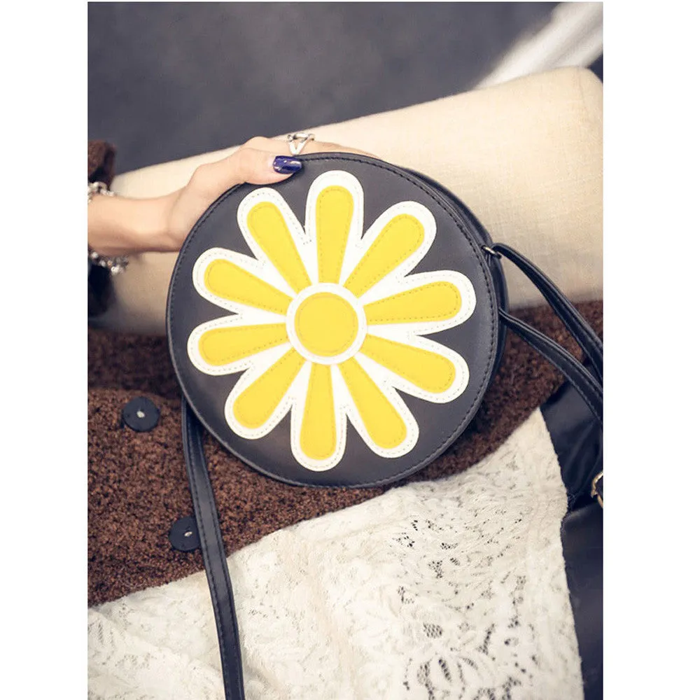 Women Handbag Ladies Bag Designer Woman Leather Bags Handbags Shoulder Bag Sunflower Bolsa Feminina