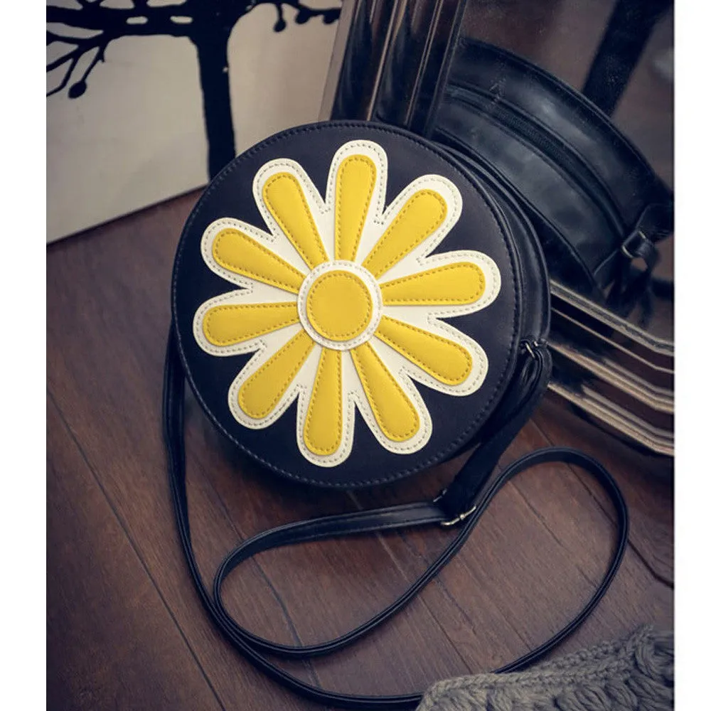 Women Handbag Ladies Bag Designer Woman Leather Bags Handbags Shoulder Bag Sunflower Bolsa Feminina