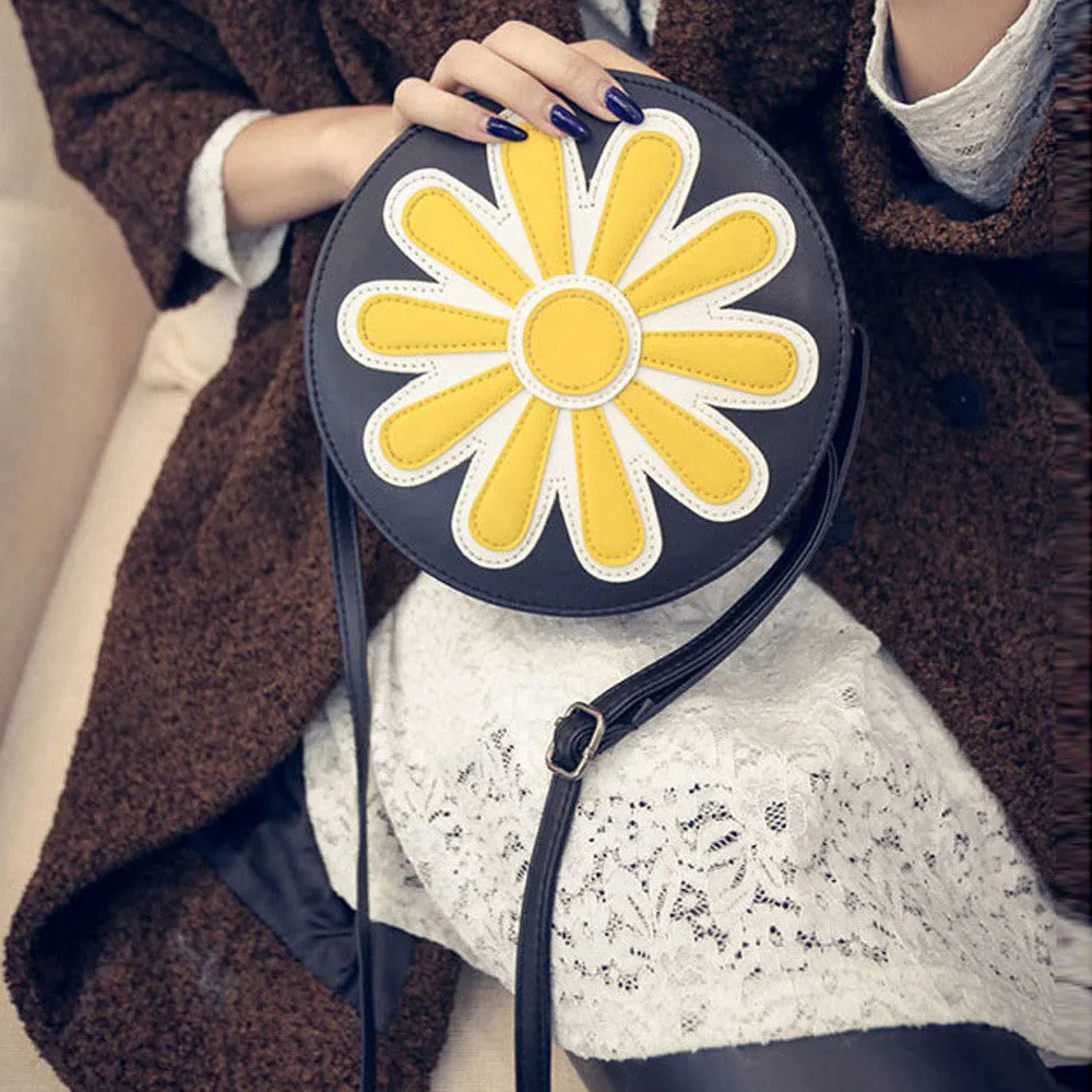 Women Handbag Ladies Bag Designer Woman Leather Bags Handbags Shoulder Bag Sunflower Bolsa Feminina