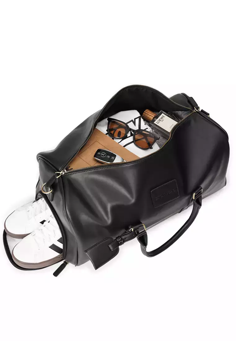 XAFITI High-capacity Faux Leather Duffel Bags