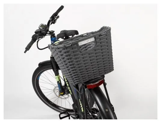 XLC BA-B07 Basket Fit with Carry More System Luggage Rack Anthracite Grey